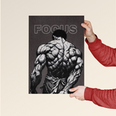Baki – Focus and Strength Poster